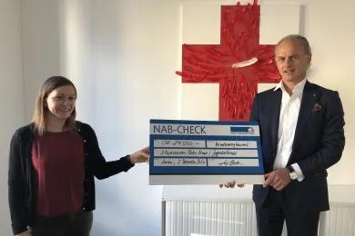 Spende vom NAB CHARITY Verein für Inputabende JRK